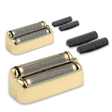 (Gold) Paquete de 2 láminas y cuchillas de repuesto para afeitadora BaBylissPRO FXONE Double Foil Stick |