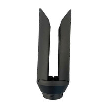 (Black) Accessorio lisciante per capelli DysonAirwrap HS01 HS05 HS08, piastra arricciacapelli con clip.