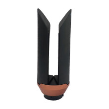 (Black & gold) Accessorio lisciante per capelli DysonAirwrap HS01 HS05 HS08, piastra arricciacapelli con clip.
