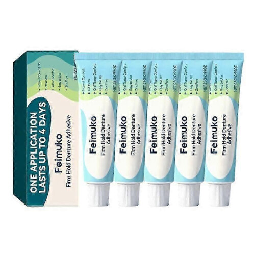 (5PCS) 1-5x εξαιρετικά ισχυρή θερμοπλαστική κόλλα οδοντοστοιχιών
