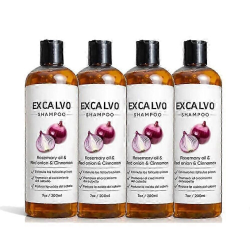 (4PCS) 1-5x Σαμπουάν - Σαμπουάν Excalvo με έλαιο δεντρολίβανου & εκχύλισ