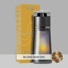 (gold) Polar haarkleurshampoo, Polar haarverzorging snelwerkende haarkleurshampoo, natuurlijk