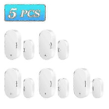 (5pcs) 2025 1-10x Tuya Zigbee Mesh Smart Dörrsensor Dörröppning/Stängning Detektorer Säkerhetsskydd Smart