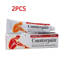 (2pcs) 1-3X Counterpain Muscle Sore Muscle Soreness Sports Sprain Ointment 120G