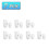 (7pcs) 2025 1-10x Tuya Zigbee Mesh Έξυπνος Αισθητήρας Πόρτας Ανοιχτής/Κλε 1