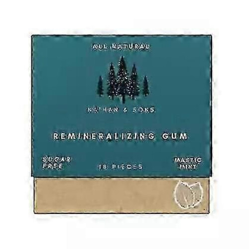 (blue-4pcs) Φυσική τσίχλα αναπλήρωσης μετάλλων με οργανική ξυλιτό 1