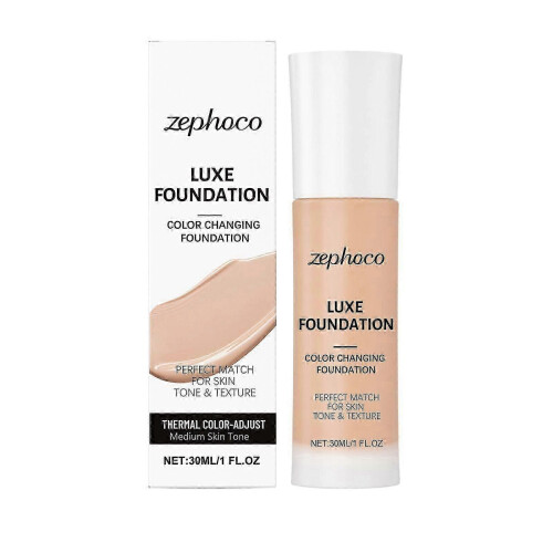 (Medium) Πολυτελές Foundation με Αλλαγή Χρώματος 30ml, Θερμορυθμιστικ