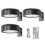 (3pcs, black) Ασύρματο φωτιστικό τοίχου με τηλεχειριστήριο, ρυθμιζόμεν 1
