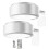 (2pcs, white) Ασύρματο φωτιστικό τοίχου με τηλεχειριστήριο, ρυθμιζόμεν 1