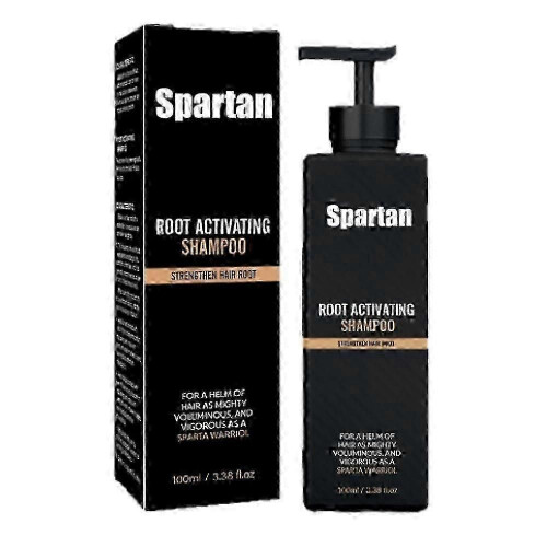 (XS) 1-3x SPARTAN Root Activator Shampoo For Men - Σαμπουάν για την ανάπτυξη μαλλ