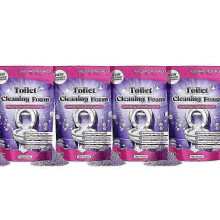 (4pcs) 1-5x Fizzclean Toilet Foam Cleaner, Insta-action Fizzclean Foam Cleaner