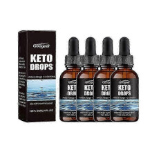 (4) 1-5x Keto Drops Lichaamsbehandeling, geschikt voor Keto Drops Lichaamsbehandeling 30ml