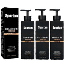 (2pcs) 1-3x SPARTAN Root Activator Shampoo For Men - Σαμπουάν για την ανάπτυξη μαλλ