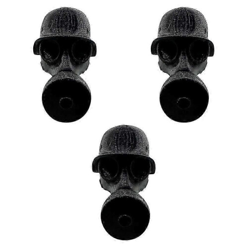 (Black) 3pc καπάκι μπουκαλιού μπύρας ανθεκτικό στη σκόνη αστείο