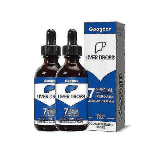 (2) 1-10x Leverdruppels Lichaamsbehandeling 30ml