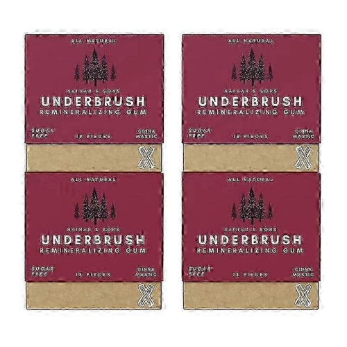 (blue-4pcs) Φυσική τσίχλα αναπλήρωσης μετάλλων με οργανική ξυλιτό