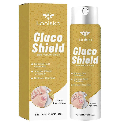 (1pc) Σπρέι τραυμάτων Gluco-Shield Bee-Venom για μεγάλη προστασία, για μεγάλες ώρες γραφείου
