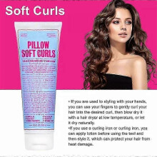 (2pcs) 1-3x Soft Curl Lotion 250ml Hårstyling Återfuktande kräm för att definiera lockar för kvinnor