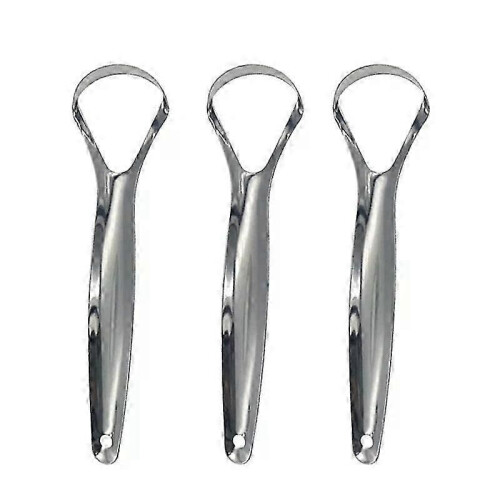 (3pcs Tongue Cleaners) Ξύστρα Καθαρής Γλώσσας Αφαίρεσης Γλώσσας Δυσοσμία Προσώ