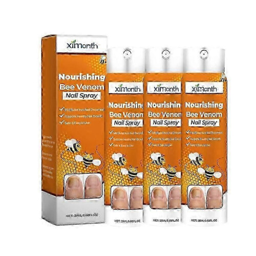 (3PCS) 1-5x Καταπραϋντικό σπρέι νυχιών με δηλητήριο μέλισσας, Θερ