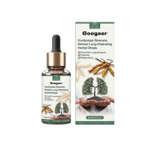 (1PC) 1-5x Googeer suitable for Googeer Cordyceps Sinensis Extract Lung Cleansing Drops 30ml