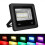 (US Plug) Έξυπνοι προβολείς LED Bluetooth 20W, προβολέας LED με αλλαγή χρώ 1