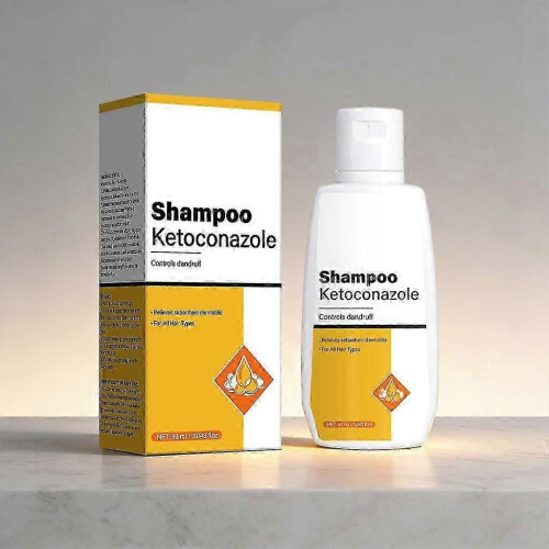 (2PCS) 90ml Σαμπουάν κατά της πιτυρίδας με κετοκοναζόλη, Απαλό σ
