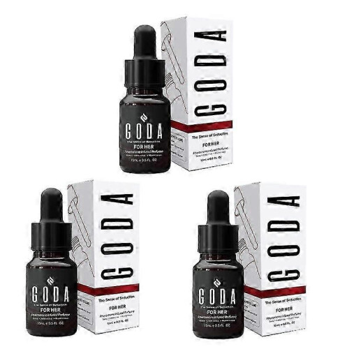 (A3PCS) 15ml ολοκαίνουργιο άρωμα φερομόνης GODA μακράς διαρκείας
