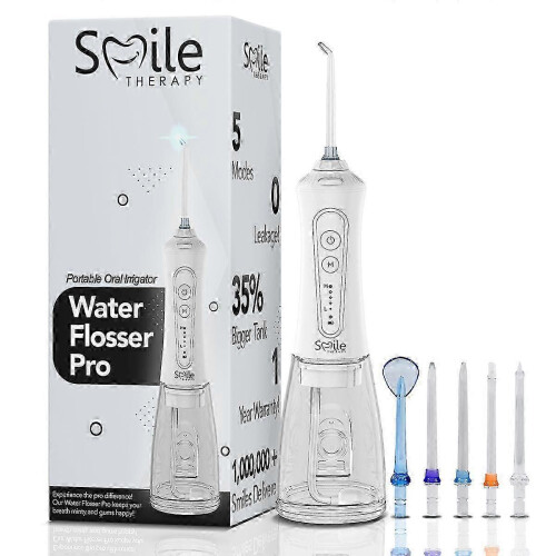(Snow white) Idropulsore dentale wireless 4 in 1 DP2