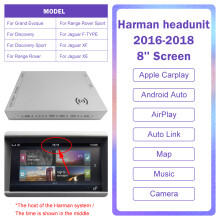 Draadloze CarPlay en Android Auto adapter, voor Harman 8 inch scherm, Land Rover Jaguar Range Rover 2012-2018