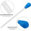 (Long Syringe, Blue) 50 ml τροφοδότης κοραλλιών μακριά σύριγγα, ενυδρείο μακριά 3