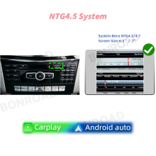 CarPlay adapter, draadloos, voor Benz NTG 4.5, met Bluetooth en Android Auto