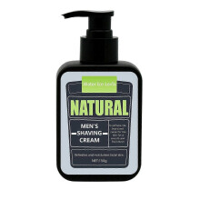 (1Pc) Crema da barba naturale - Burro di karité + Vitamina E - Crema da barba idratante per pelli sensibili