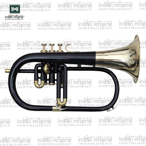 IMI Flugel Horn, 3 válvulas, com acessórios e boquilha, para orquestra e jazz 2
