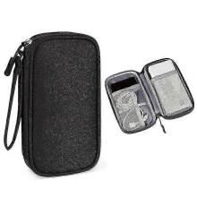 (Style D) Organizador de cables de viaje tipo A, bolsa de almacenamiento digital portátil e impermeable, tamaño