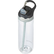 (Tritan Recycled Plastic, Macaroon) Borraccia Ashland con chiusura automatica e cannuccia ribaltabile | Grande borraccia da 720 ml senza