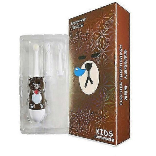 (Coffe Bear) Παιδική ηχητική μπαταρία ηλεκτρική οδοντόβουρτσα για