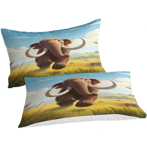 (Double200x200cm) Σετ παπλωματοθήκης EKENOZ Mammoth 3 τεμαχίων για εκτύπωση 3D, σετ 1