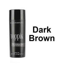 (Dark Brown) Spray volumizzante alla cheratina con fibre, 9 colori per capelli, prodotti per la crescita e lo sviluppo