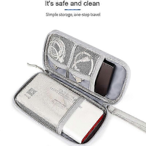 (Style A) Type A reiskabelorganizer, waterdichte draagbare digitale opbergtas, maat S 2