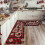 (B) JiaWei DIY διακόσμηση σπιτιού 2 τεμάχια χριστουγεννιάτικα χαλιά κο 4