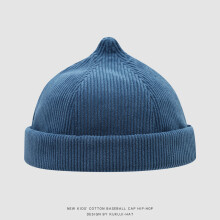 (Blue)Unisex Children Hat With Pattern And Windproof Design For Fall Season Winter