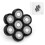 (black 6 blades) Λεπίδα αντικατάστασης ηλεκτρικής ξυριστικής μηχανής 4