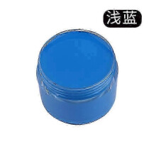(Light Blue) Κρέμα βαφής και επισκευής δέρματος, αποκαταστατικό χρώμ