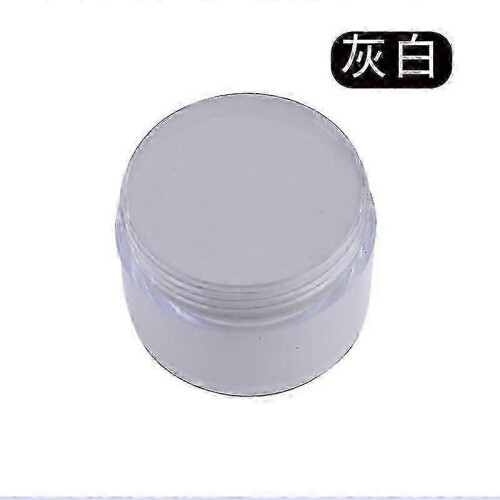 (Gray-White) Κρέμα βαφής και επισκευής δέρματος, αποκαταστατικό χρώμ