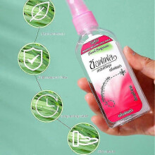 (3pcs, Rose) 80 ml spray na komary Tajlandia Roślinny płynny spray odstraszający komary, obrzęk, swędzenie i ukąszenia