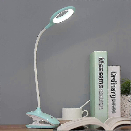 (Blue) Φωτιστικό ανάγνωσης LED με κλιπ, επιτραπέζιο φωτιστικό 2