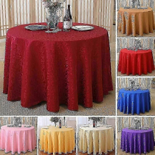 (Wine red) Ανθεκτικό τραπεζομάντιλο από πολυεστέρα για χρήση στην κ 1