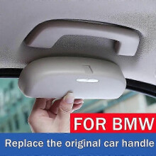 (M logo grey) Autohouder voor zonnebrillen, brillendoos, brillenkoker voor BMW X1, X3, F25 en X5 (modellen 2013-2022)