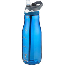 (Tritan Recycled Plastic, Monaco 1200ml) Borraccia Ashland con chiusura automatica e cannuccia ribaltabile | Grande borraccia da 720 ml senza